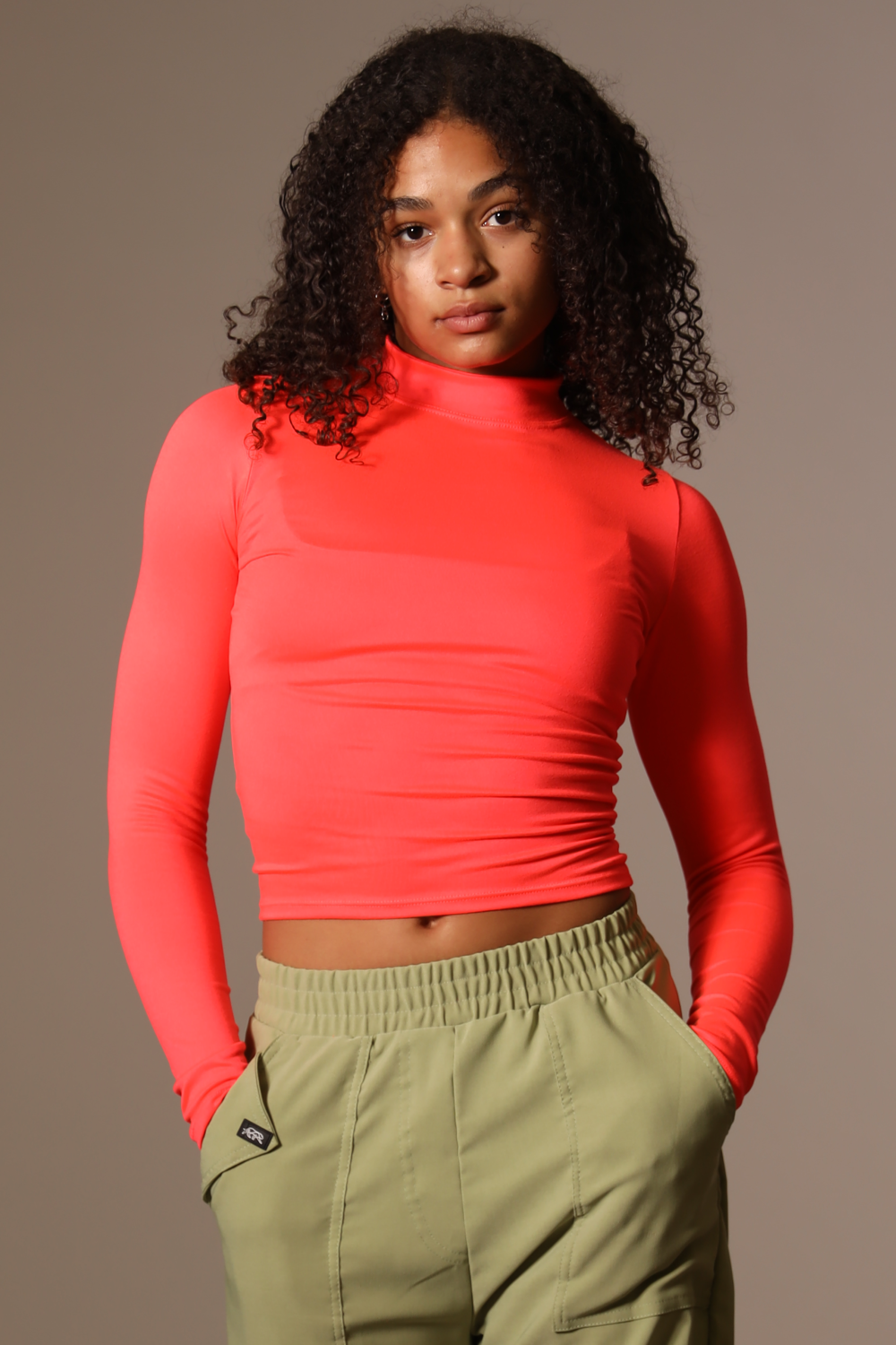 Baby Soft Mock Neck Firebird Tiger Friday Dancewear TigerFriday