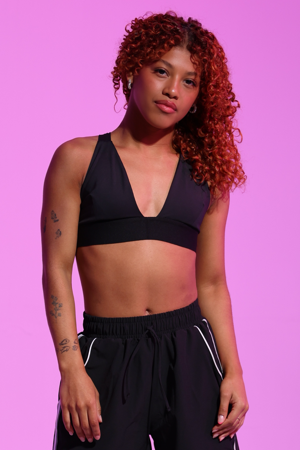 Reconnect Bra - Black | Tiger Friday Dancewear – TigerFriday