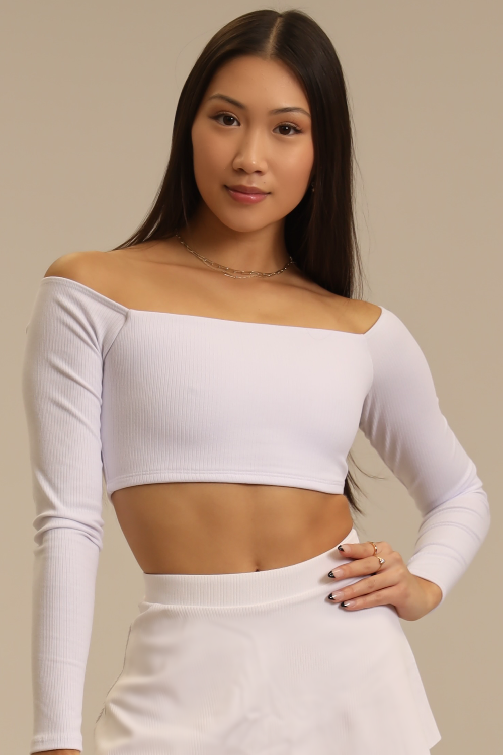 Faye Reversible Crop Top - Powder  Tiger Friday Dancewear – TigerFriday