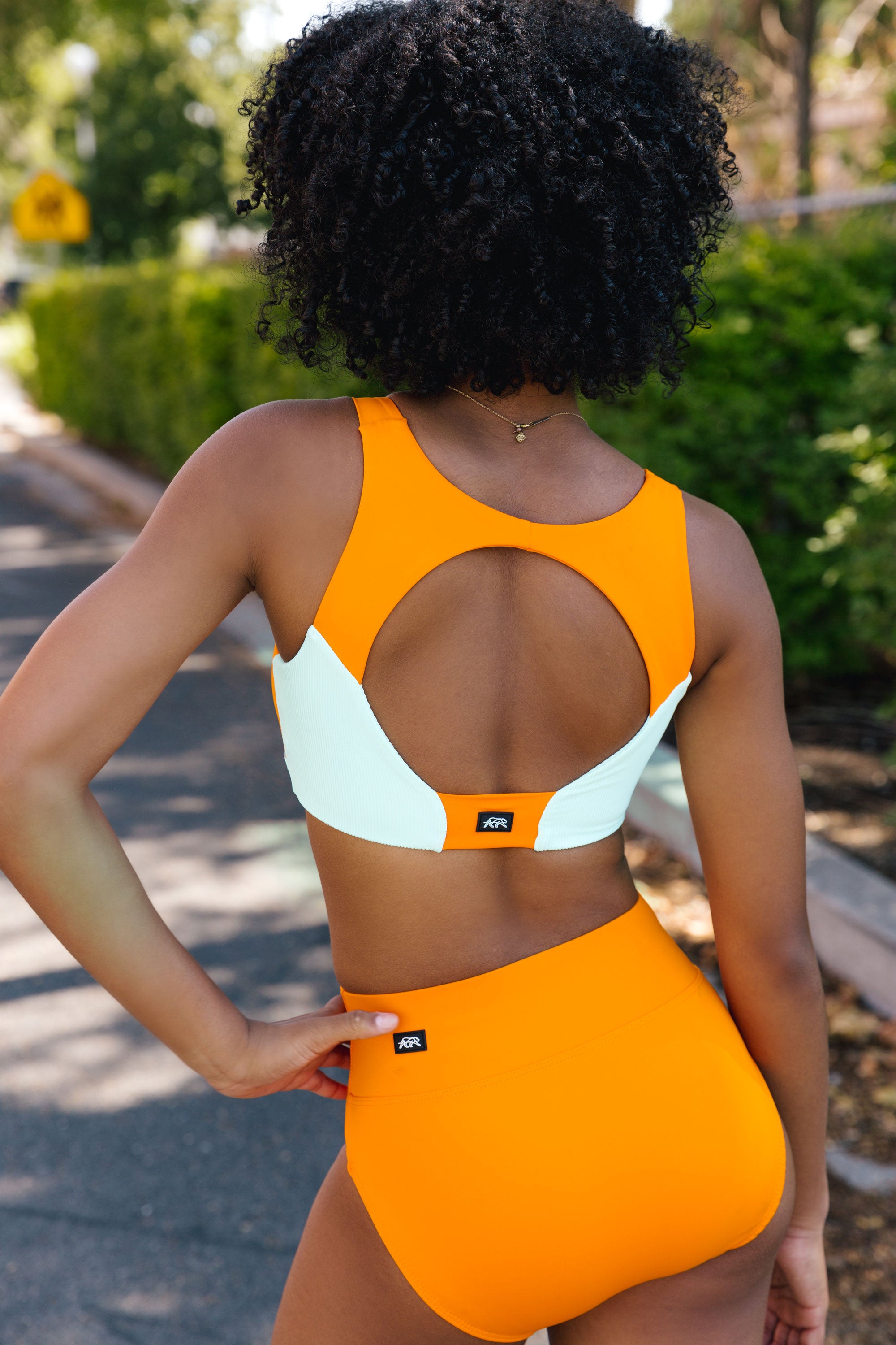 Creek Crop Top - Clementine | Tiger Friday Dancewear – TigerFriday