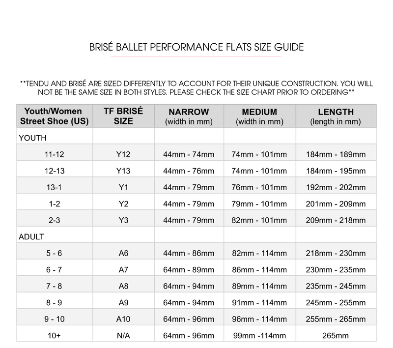 Brisé Ballet Performance Flats