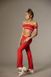 Tiger Friday Online Shop for Split Flare Leggings - Cherry Ice Dancewear - View : 5