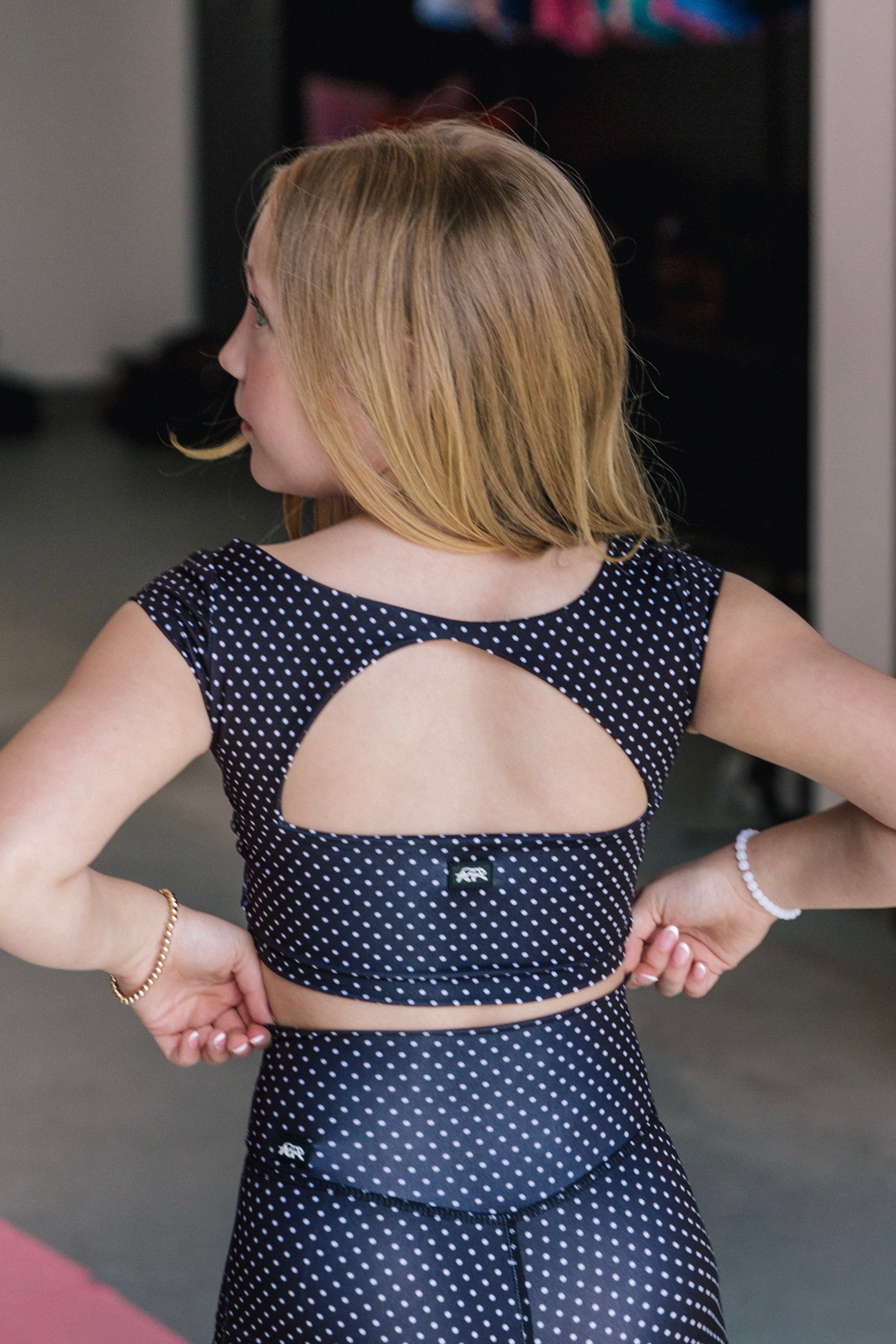 In The Loop Crop - Mini Dot