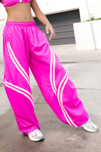 Vector Barrel Joggers - Begonia