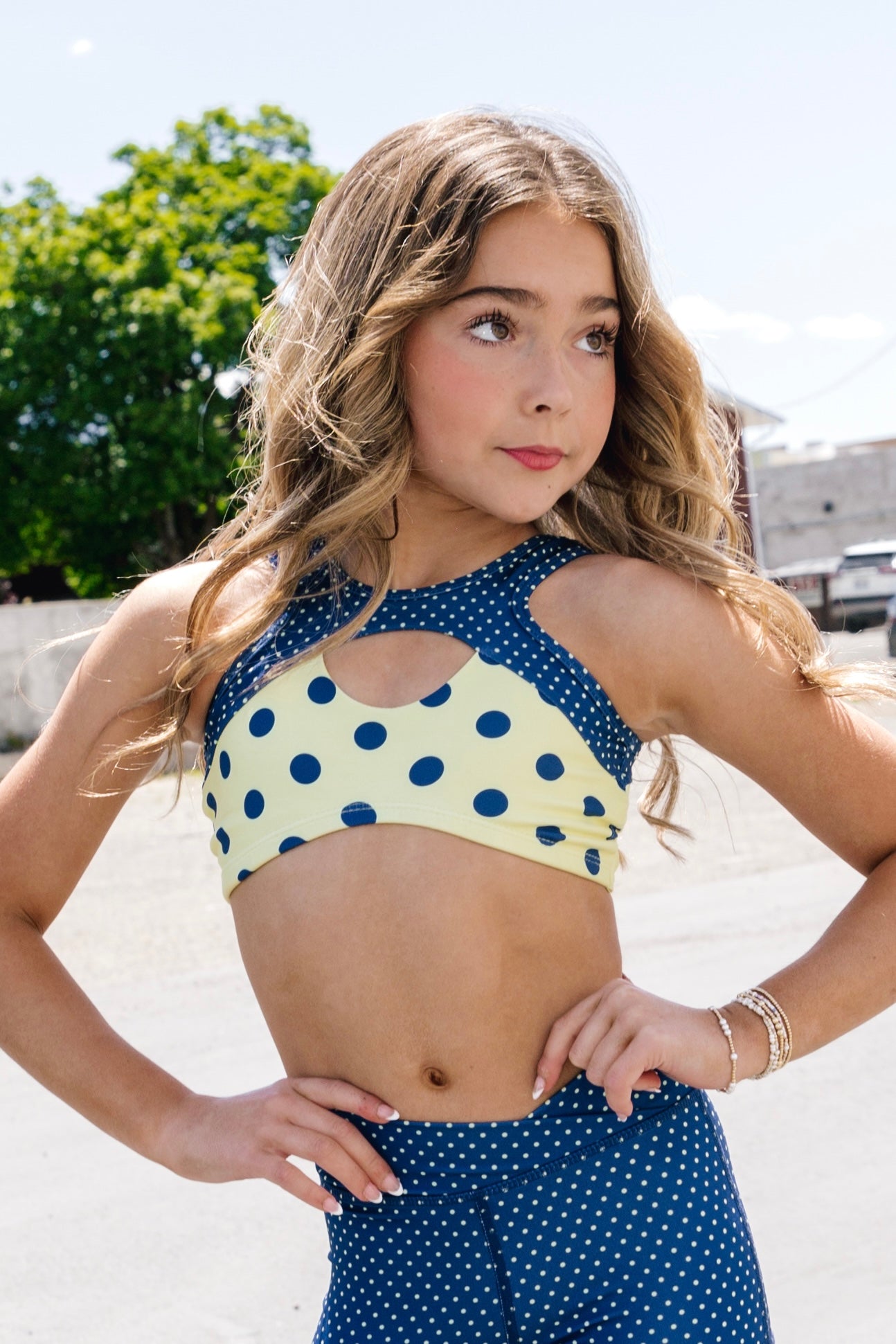 Frisco Crop - Mod Dot