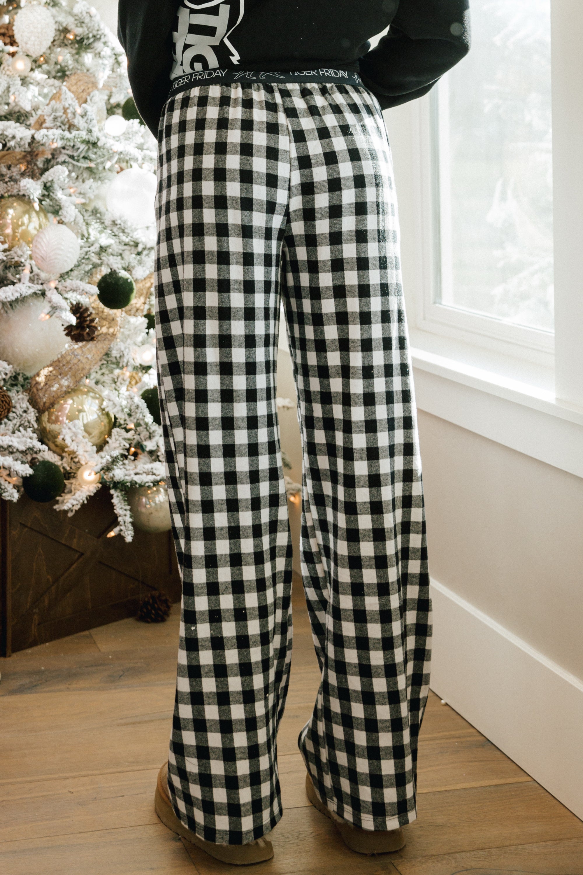 TFPJ Pants - Pink Gingham Plaid | Tiger Friday – TigerFriday