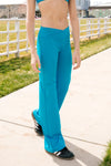 Hot Cross Wide Leg Pant - Atlantis