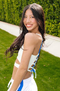 Bronx Crop Top - Seaglass/Serene