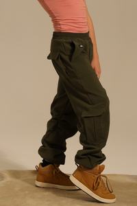 ★Reebok★ Parachute Cargo Pants Olive Recruit Cargo Pants - Olive | Tiger Friday Dancewear