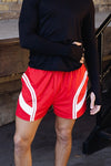 Selen Athletic Shorts - Cardinal