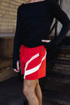 Selen Athletic Shorts - Cardinal