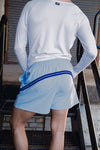 Selen Athletic Shorts - Skylight