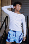 Selen Boat Neck Tee - White