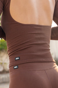 Summie Long Sleeve Top - Cocoa
