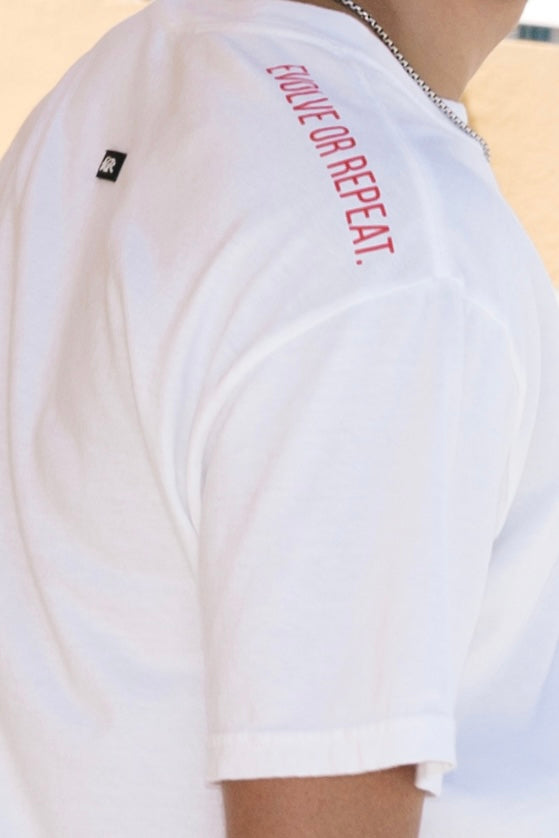 Evolution Tee - White