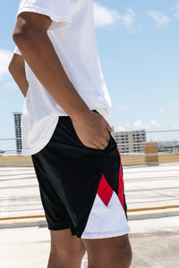 Evolution Athletic Shorts - Cardinal