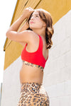 13 Reversible Crop Top - Wild Cherry