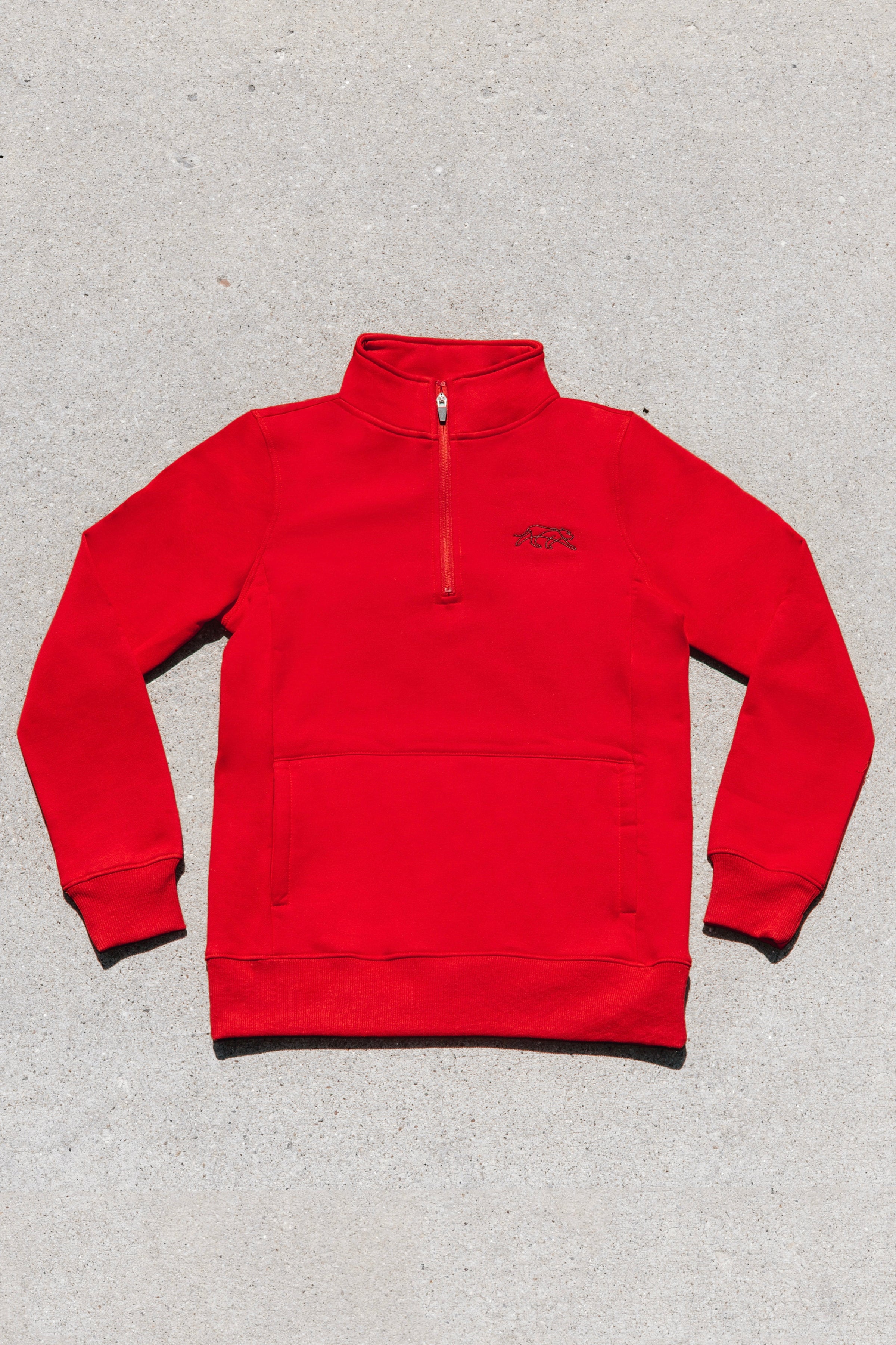 Evolution Quarter Zip - Cherry