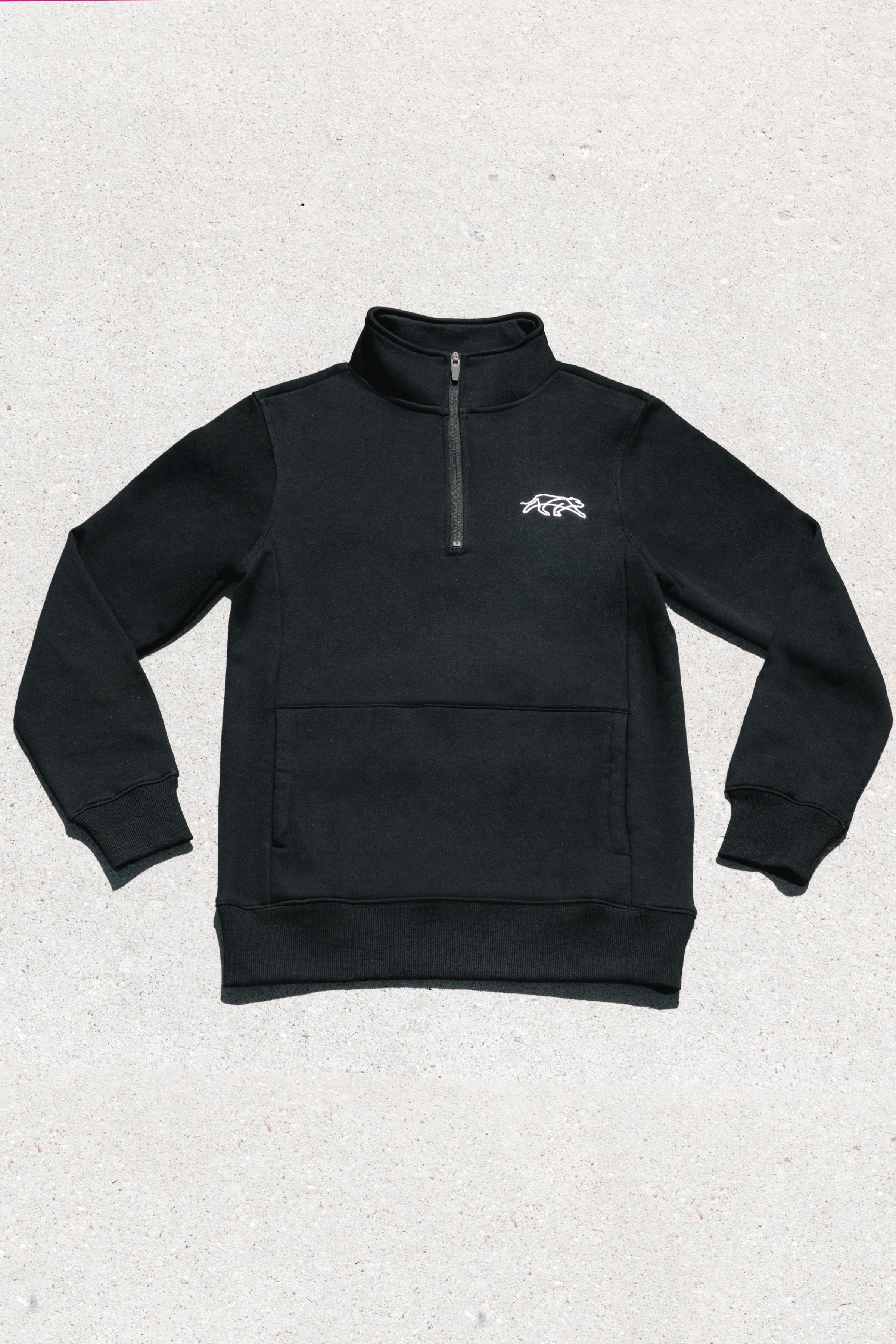 Evolution Quarter Zip - Black