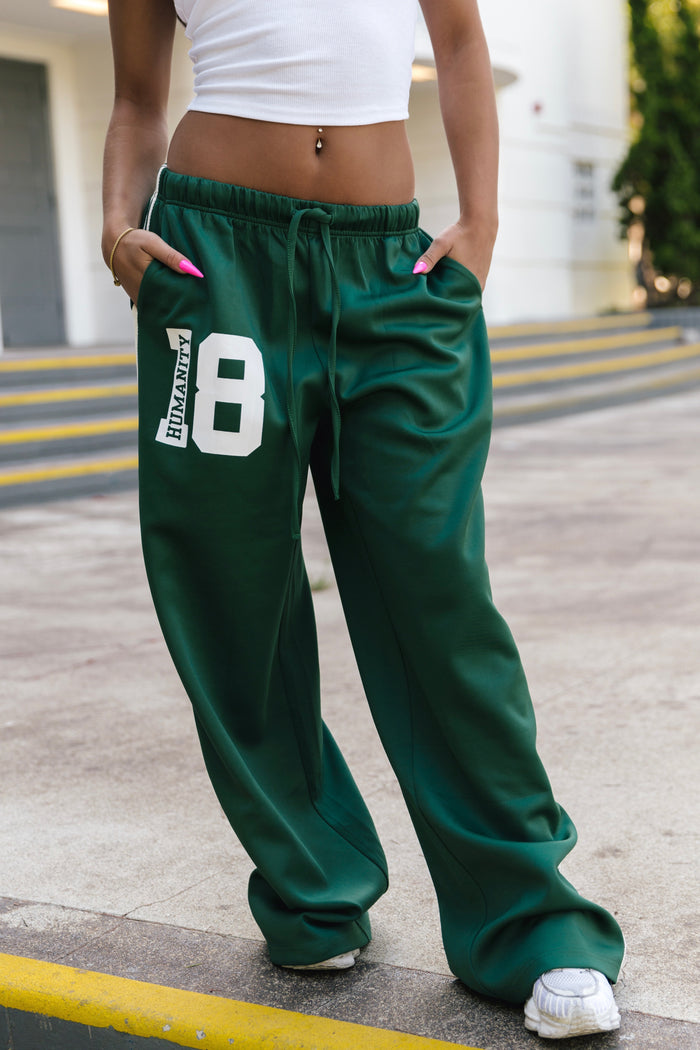 Newport Track Pants - Evergreen