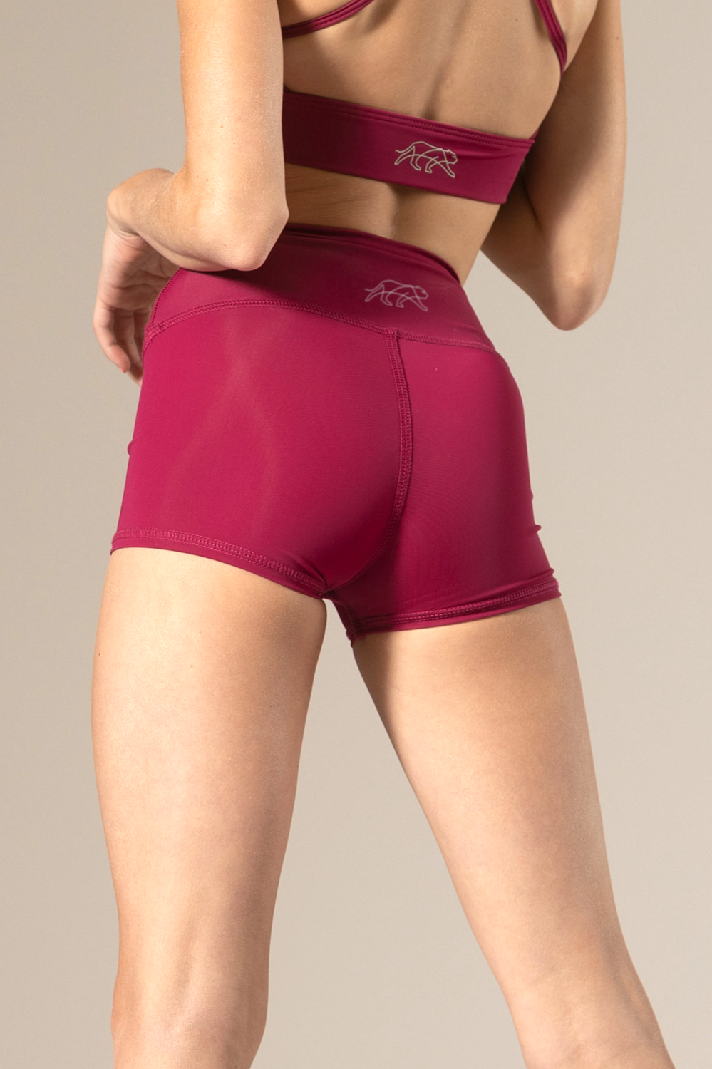 Tiger Friday Online Shop for Shorties Bootie Shorts - Raspberry Dancewear - View : 3