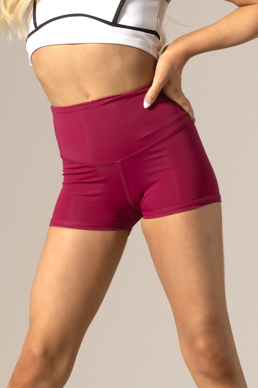 Tiger Friday Online Shop for Shorties Bootie Shorts - Raspberry Dancewear - View : 4