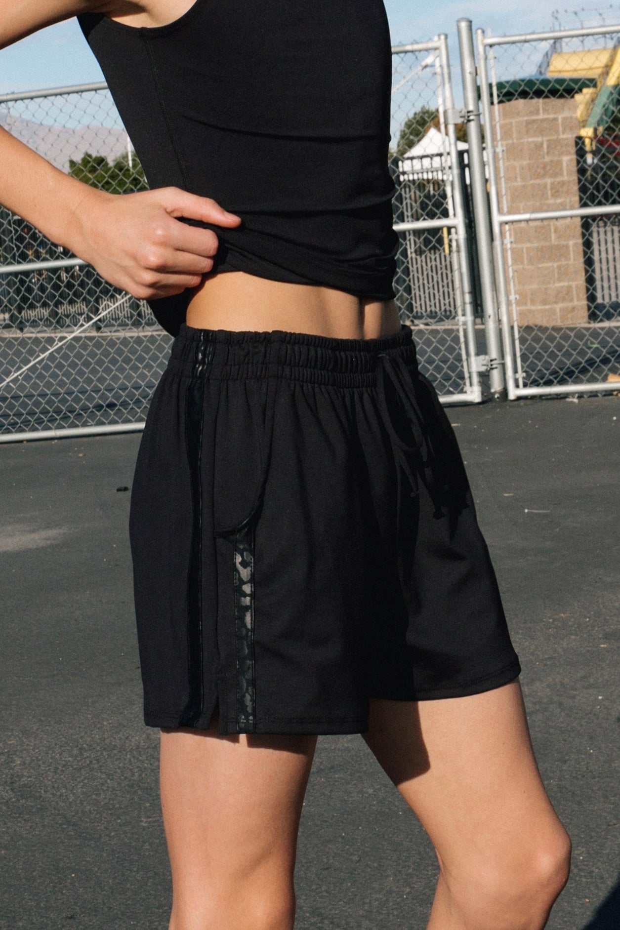 Joker Track Shorts - Panther