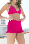 Filly Bootie Shorts - Raspberry
