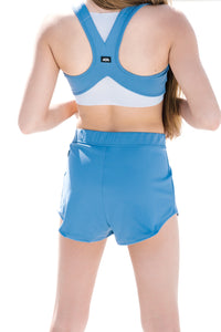 Bells Athletic Dance Short - Cornflower