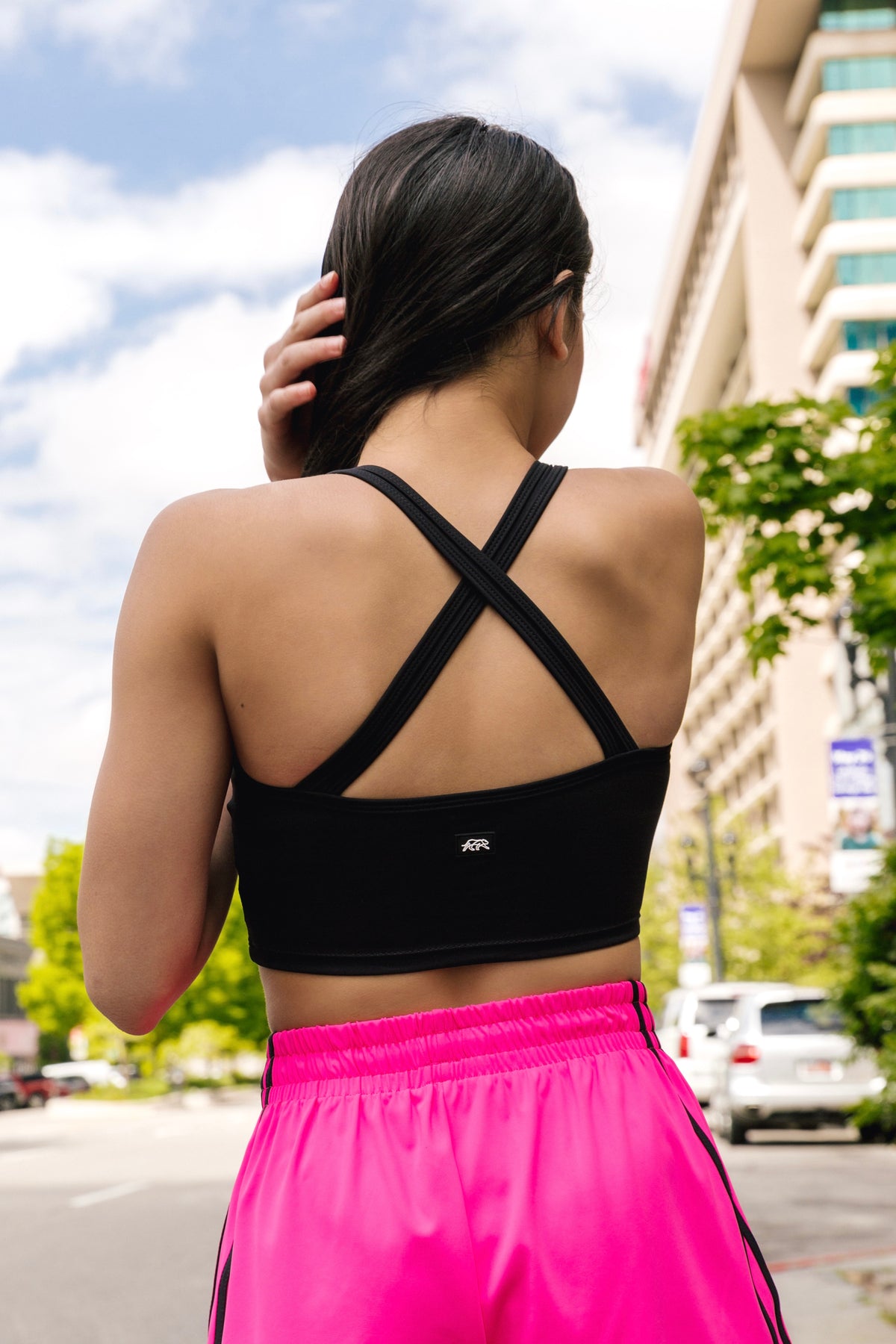 Seattle Crop - Black