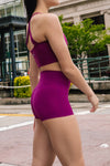 Hot Cross Shorties - Mulberry