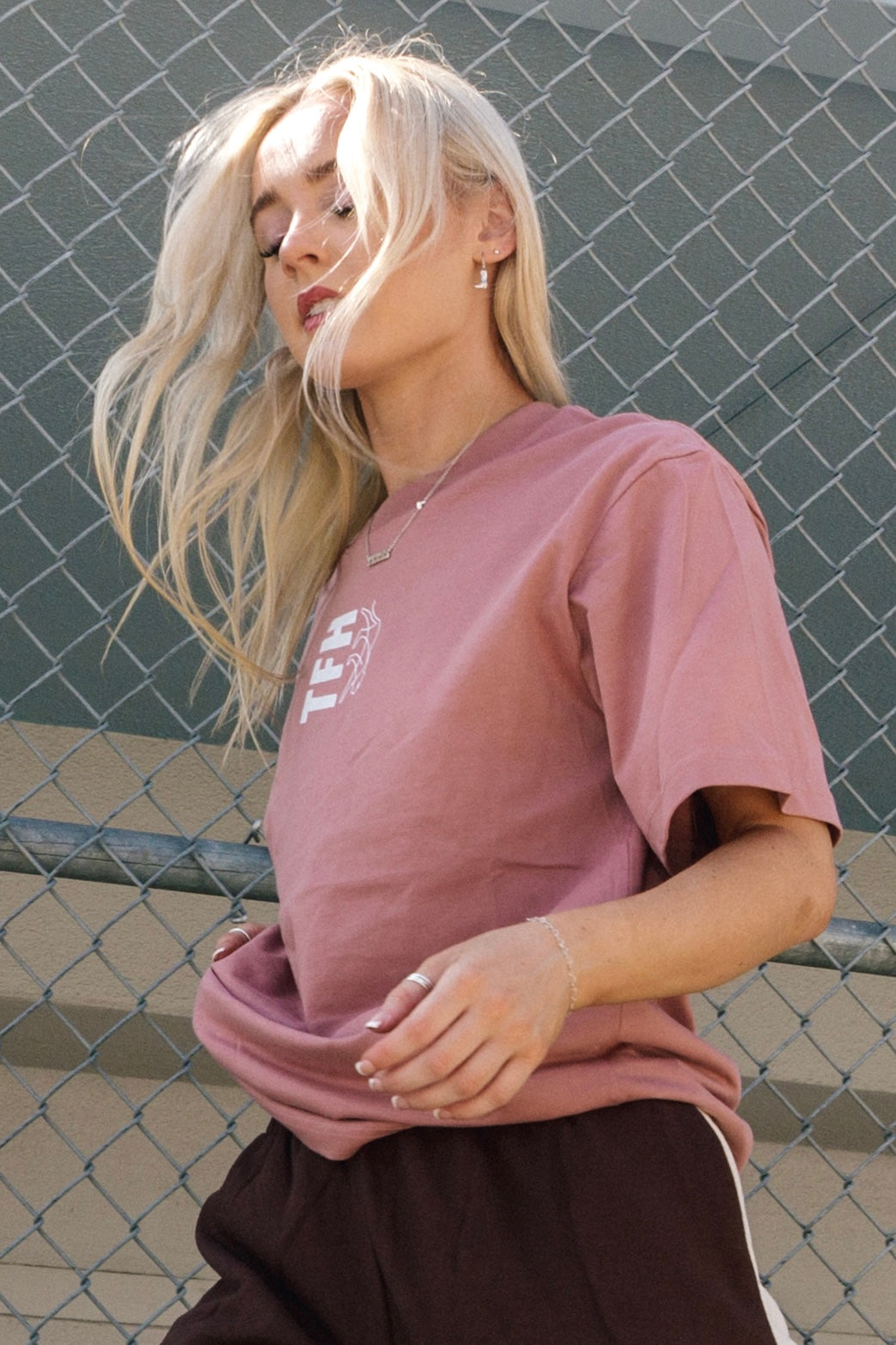TFH Tee - Dusty Rose