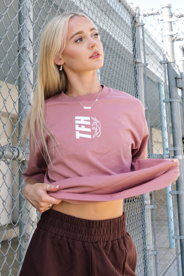 TFH Tee - Dusty Rose