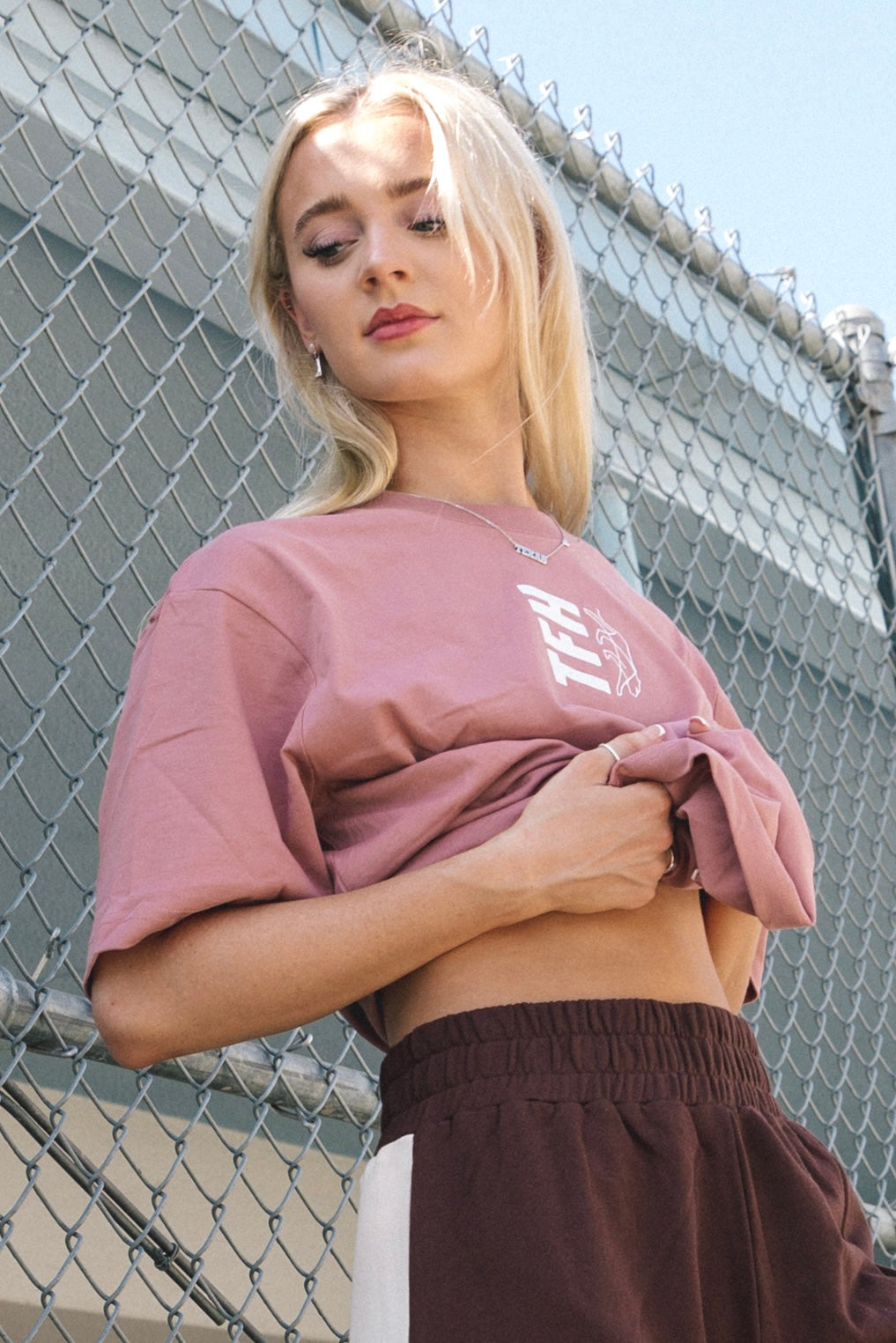 TFH Tee - Dusty Rose