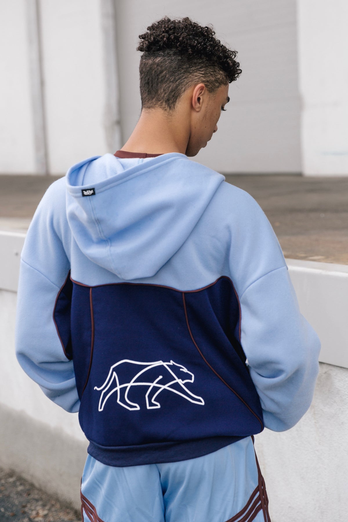 Vienna Zip-Up Hoodie - Skylight