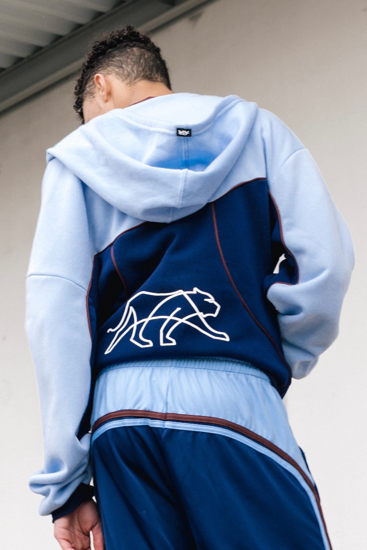 Vienna Zip-Up Hoodie - Skylight