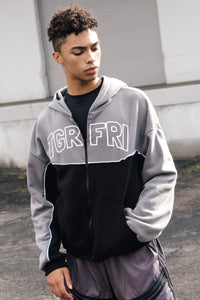 Vienna Zip-Up Hoodie - Titanium