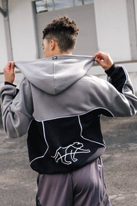 Vienna Zip-Up Hoodie - Titanium