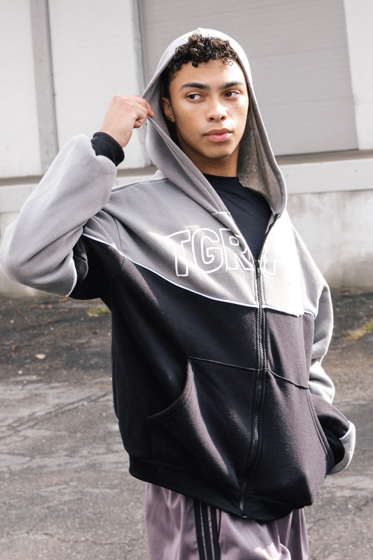 Vienna Zip-Up Hoodie - Titanium
