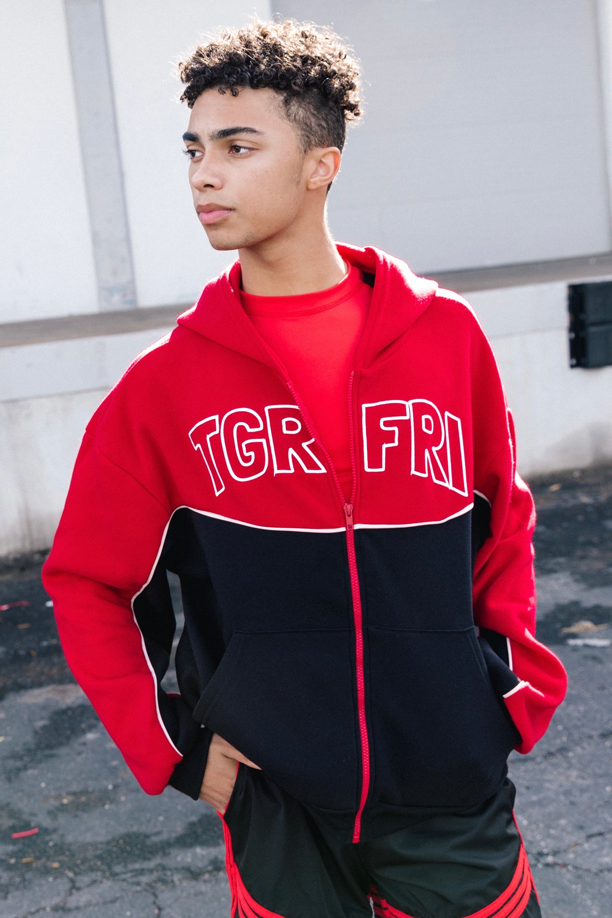 Vienna Zip-Up Hoodie - Diablo