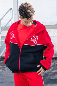 Vienna Zip-Up Hoodie - Diablo