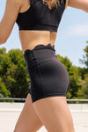 Pretty in Pinky Shorties - Black
