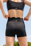 Pretty in Pinky Shorties - Black