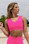 Pretty in Pinky Crop - Hot Punk