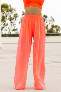 Breezy Babe Mesh Pant - Firebird
