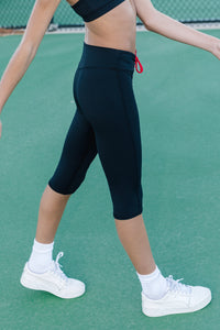 Full Send Capris - Black/Diablo