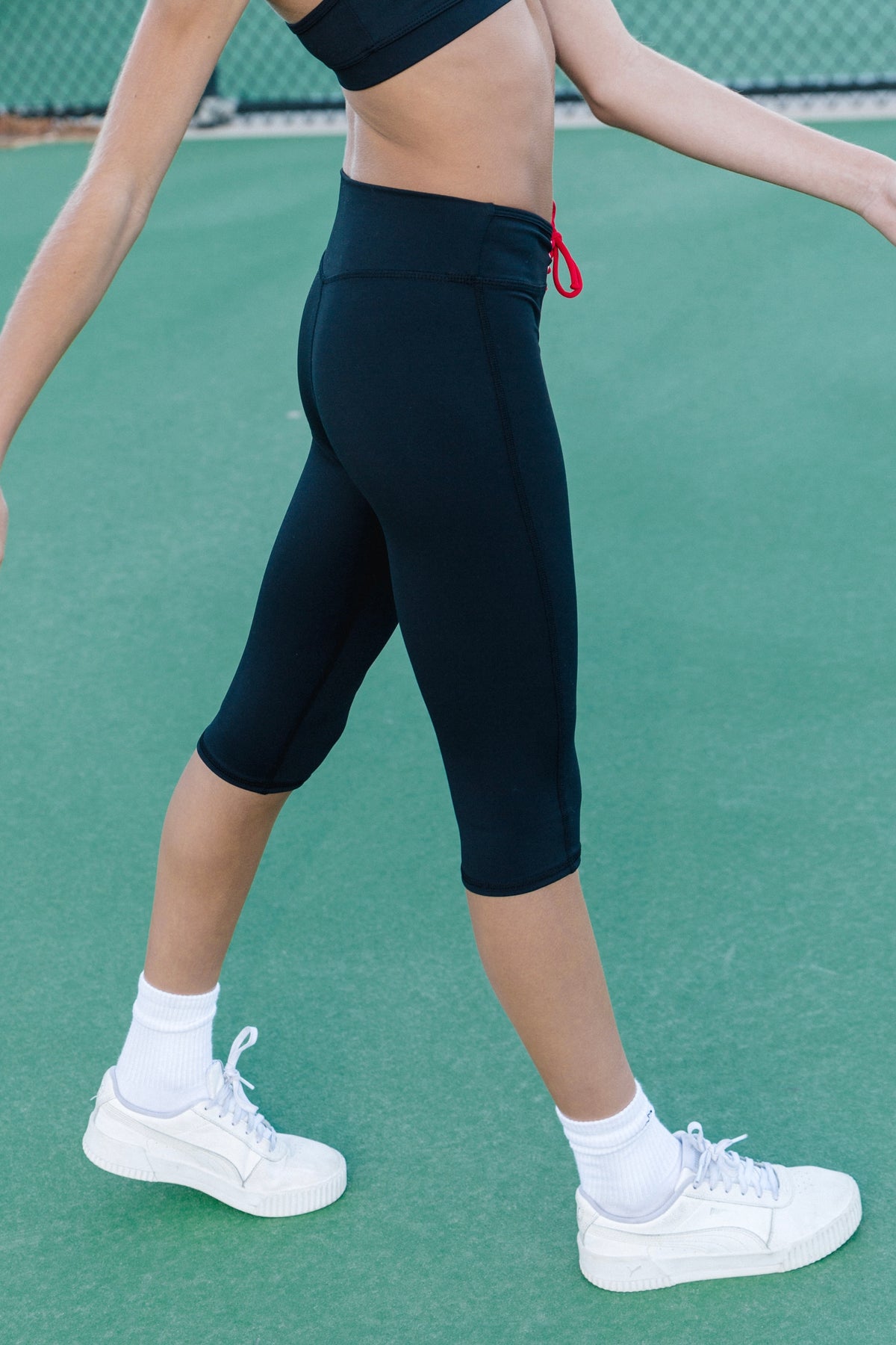 Full Send Capris - Black/Diablo