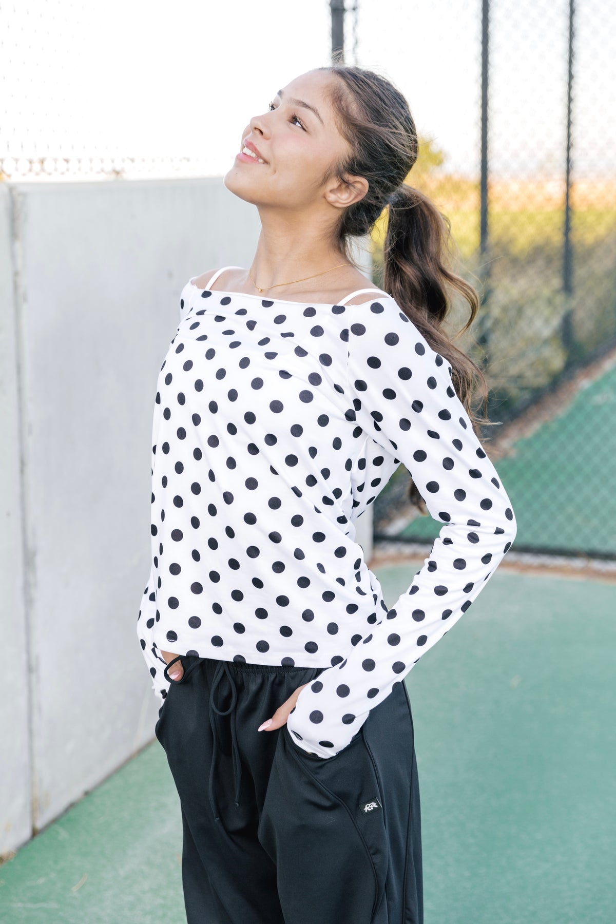Selen Boat Neck Tee 2.0 - Dottie