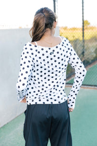 Selen Boat Neck Tee 2.0 - Dottie