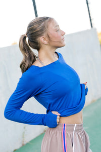 Selen Boat Neck Tee 2.0 - Royal